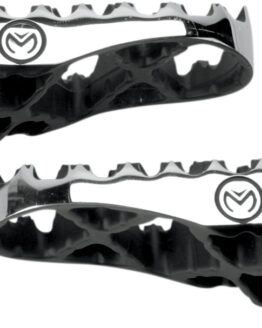 Black/Silver Hybrid Footpegs