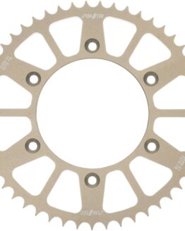Sunstar Works Triplestar Aluminum Rear Sprocket 51T 520 Silver Fits Honda