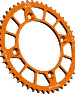 Orange Aluminum Rear Sprocket - 50 Teeth 428 Pitch