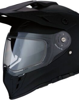 Range Solid Full Face Snow Helmet Matte Black X-Large