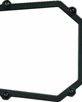 Moose Offroad UTV Side View Mirror Octagon Black with Blind Spot