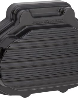 10-Gauge Transmission Side Cover Black 03-826 for '14-up Touring w/ fairing