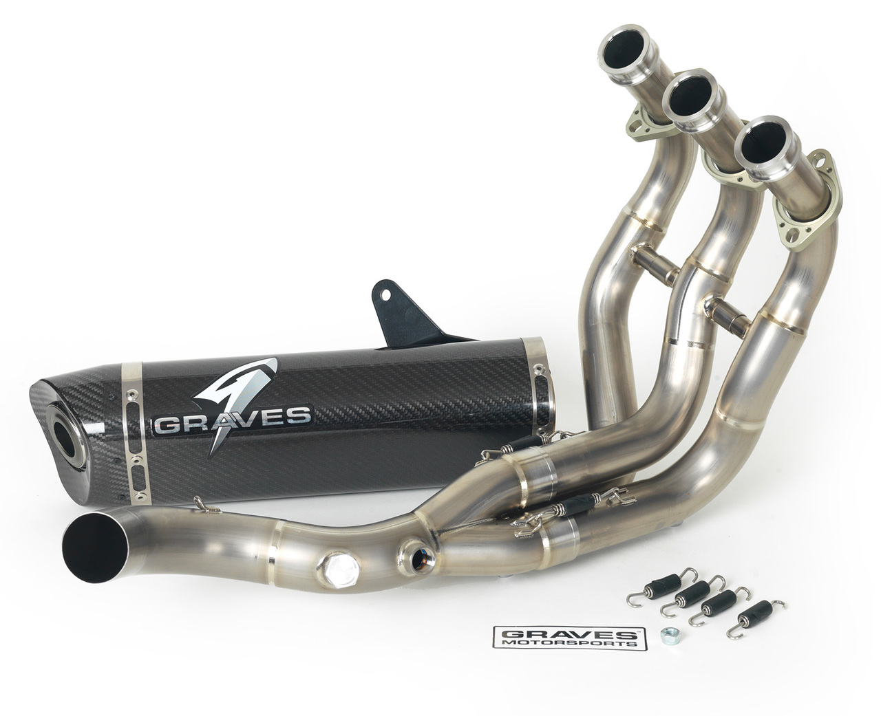 Graves Carbon Titanium Full Exhaust Black Fits MT09 FZ09 FJ09 XSR900 - Image 6