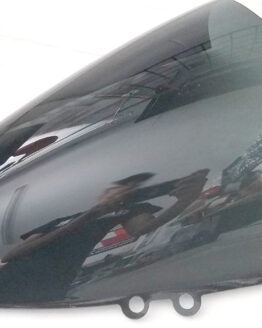 Scratched Tall Windscreen Dark Smoke