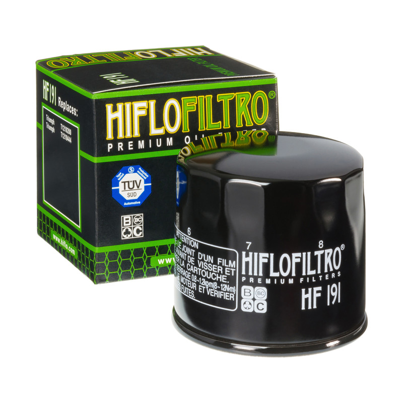 HF191 Oil Filter - Black - 2 Pack - Image 3
