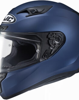 i10 Semi-Flat Metallic Blue Full-Face Street Helmet Medium
