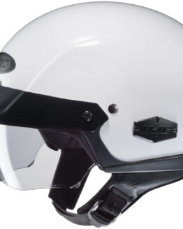 IS-Cruiser Solid White Open-Face Half Helmet X-Large
