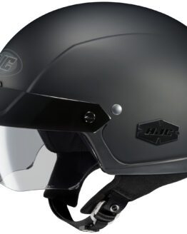 HJC IS-Cruiser Matte Black Half Helmet Medium DOT