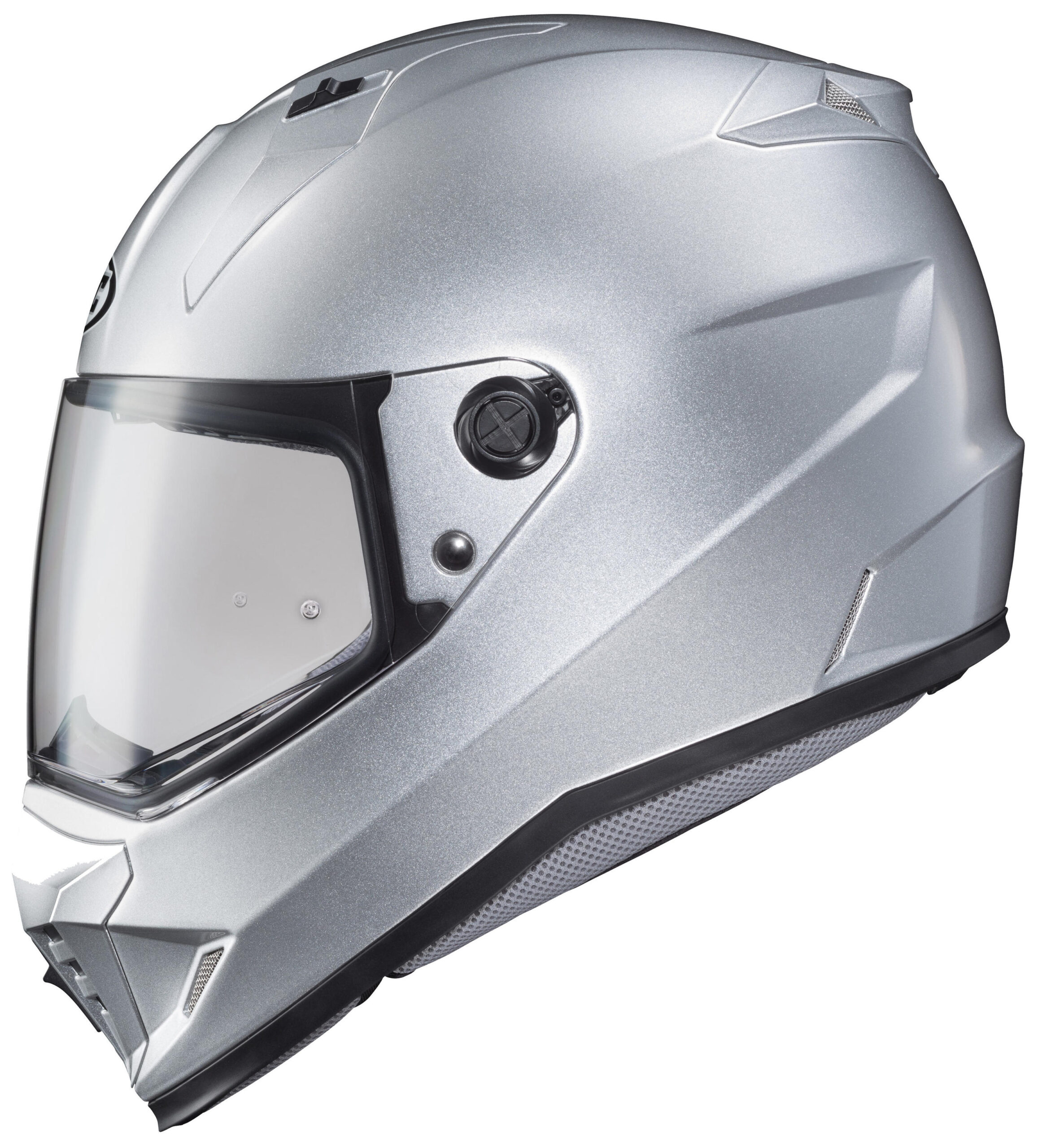 DS-X1 Silver Dual-Sport Helmet X-Large - Image 4