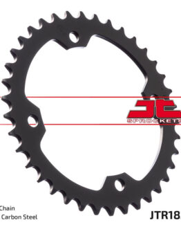 Steel Rear Sprocket - 45 Tooth 520