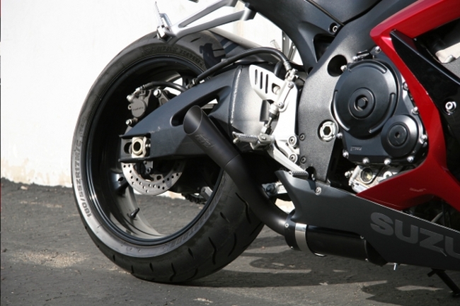 GP1 Black Stainless Steel Slip On Exhaust - Image 3