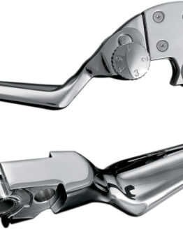 Kuryakyn Boss Blades Brake & Clutch Lever Set Chrome For Harley