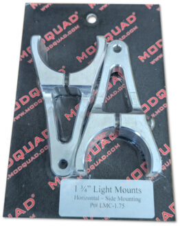 Modquad Light Mount - 1.75" Clip Mount, Polished