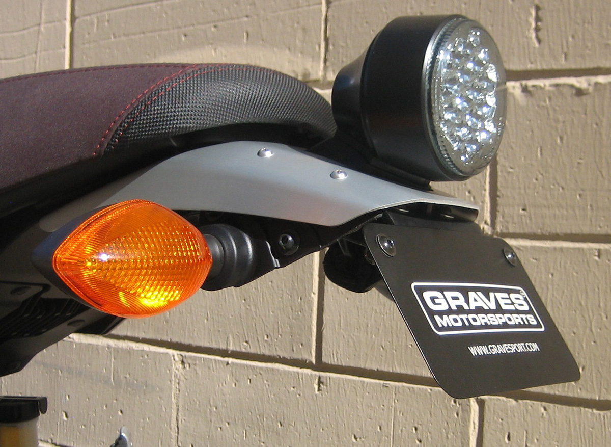 Graves Fender Eliminator Kit Black Aluminum Fits Yamaha XSR900 - Image 3