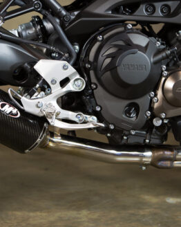 Carbon Fiber Slip On Exhaust w/ Link Pipe