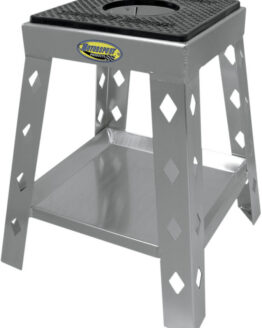 Diamond Motorcycle Stand - Silver