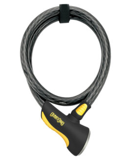 OnGuard Akita 3' x 15mm Double Bolt Lock for Motorcycle Scooter ATV Bicycle