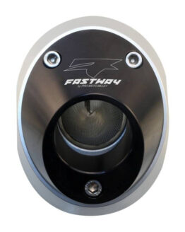 Spark Arrestor Exhaust End Cap - Black