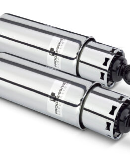 11" Full Cover 412 Series Shocks Chrome