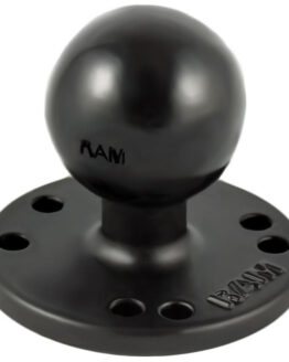 Ram Base - 2.5" Round Base w/ AMPs Hole Pattern & 1.5" Ball