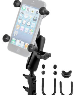 Ram Kit - Brake or Clutch Resevoir Mount w/ X-Grip Cell Phone Holder