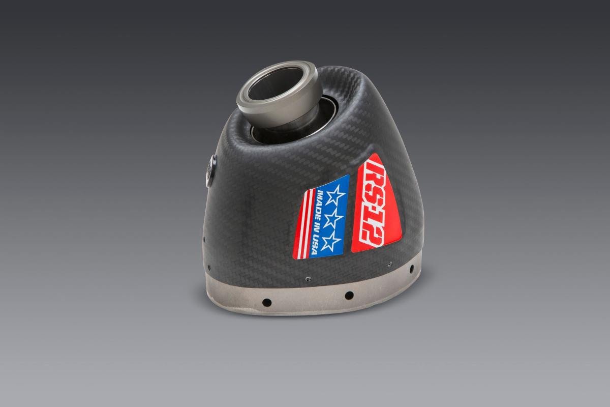 Yoshimura RS-12 Slip-On Exhaust Muffler CF Cap Fits 21-24 Honda CRF450R - Image 7