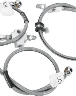 Stainless Steel Front Brake Line Kit