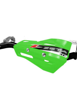 Drop Handguard Handlebar Armor / XC Protector Kit - 7/8" Green / - Black