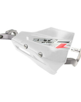 Drop Handguard Handlebar Armor / XC Pro Protector Kit 7/8" White / Gray