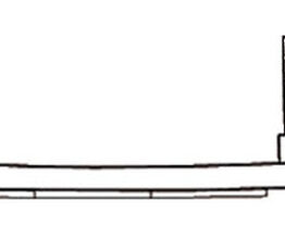 SLP SLT 6-1/4 in 60 Degree Carbide Runner Pair for Composite Skis