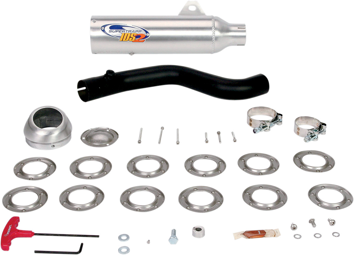 IDS2 Quiet Series Aluminum Universal 19" Off Road Muffler - 2" Inlet - Image 3