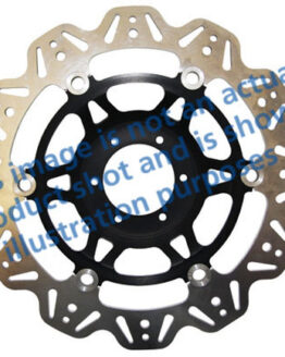 VEE Style Front Brake Rotor - Black Center