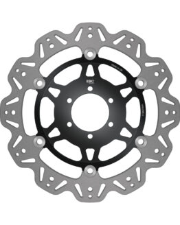 VEE Style Front Brake Rotor - Black Center