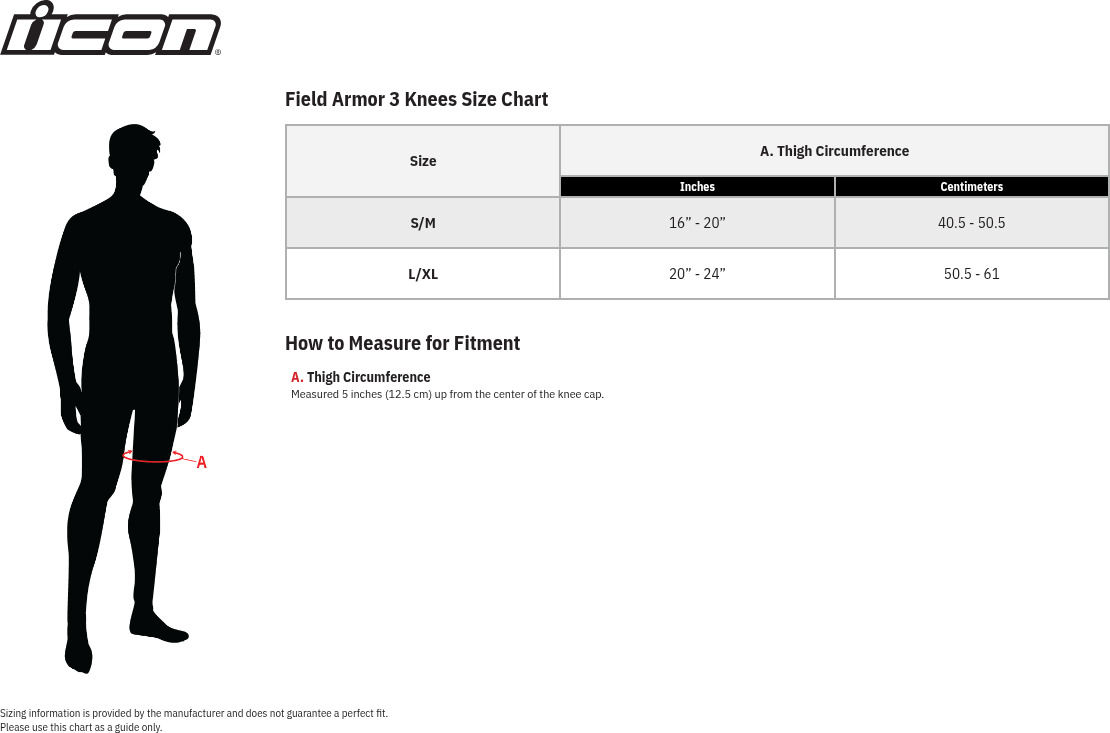 ICON Field Armor 3 Knee Guards Black S/M - Image 5