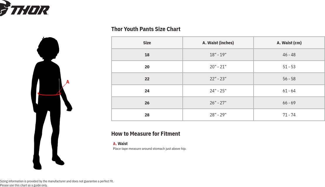 Thor Youth LAUNCHMODE Forge Pants White Black Red Size 28 - Image 5