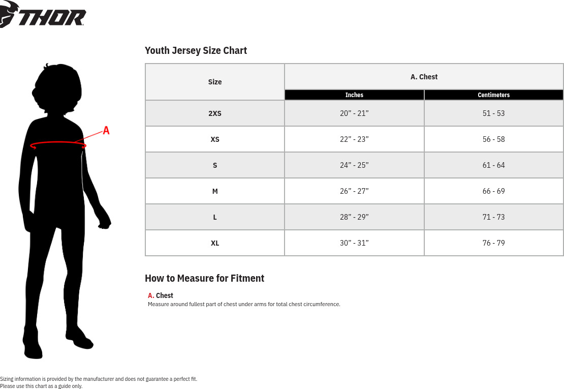 Thor Youth SPORTMODE Brave Jersey Blue Yellow XL - Image 5