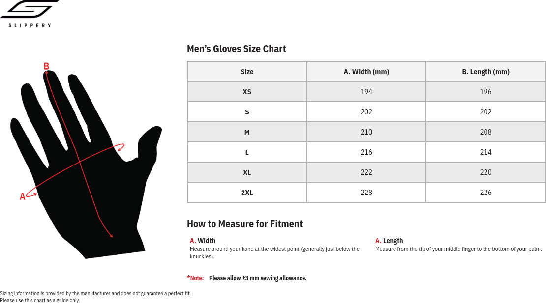 Slippery Flex Lite Gloves Black/Gray Small Unisex - Image 3