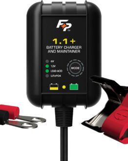 Fire Power Wall Mount Battery Charger 6V/12V 1.1A Universal