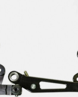 V2 Black Rearset - Adjustable