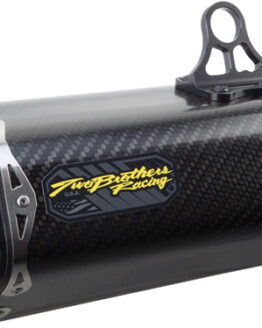 Two Brothers Carbon Slip-On Exhaust Black Fits Kawasaki Ninja 300