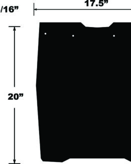 Snow Flap PDP Fits 13-17 Ski Doo