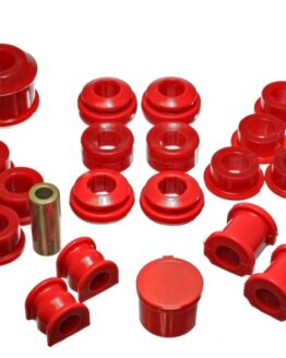 Energy Suspension Red Hyper-Flex Master Bushing Set Fits 02-04 Acura RSX