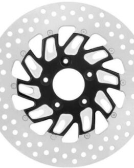 Performance Machine 11.8" Supra Rear Brake Rotor Black/Chrome