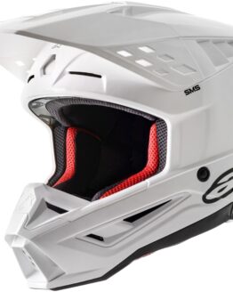 Alpinestars S-M5 Solid Helmet White Glossy Medium