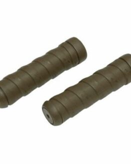 Kuryakyn Classic Wrap Grips 1in Brown Rubber Pair