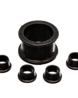 Black Power Steering Rack Bushing Set Fits 96-00 Civic/CRX, 99-00 Civic Si