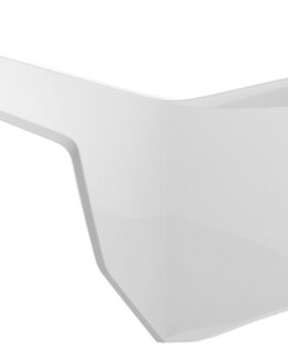 Side Number Plates - White