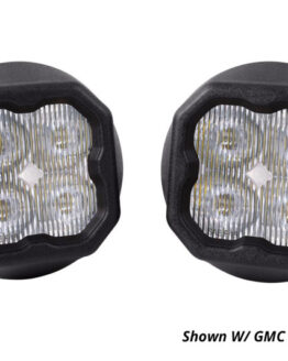 SS3 Pro Type GM Kit Yellow SAE Fog Light Pair Diode Dynamics