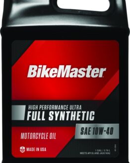 BikeMaster 10W40 Full Synthetic Oil - Case of 4 Gallons