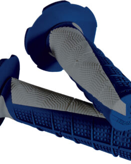 Scott Deuce MX Grips Grey/Blue 7/8in Rubber
